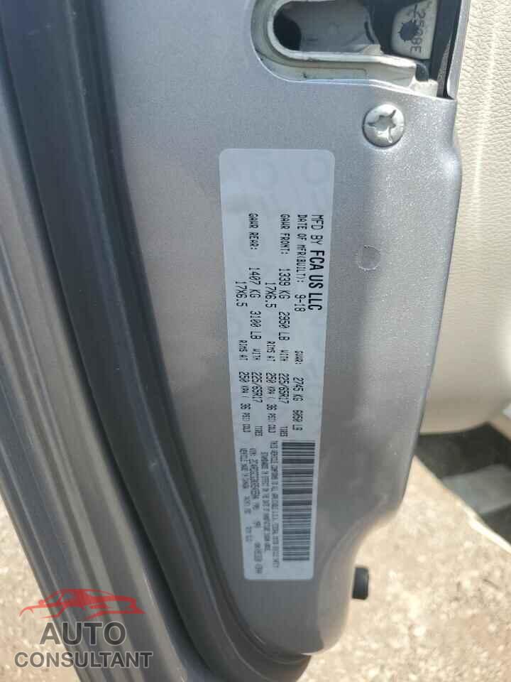 DODGE CARAVAN 2019 - 2C4RDGCG3KR545504