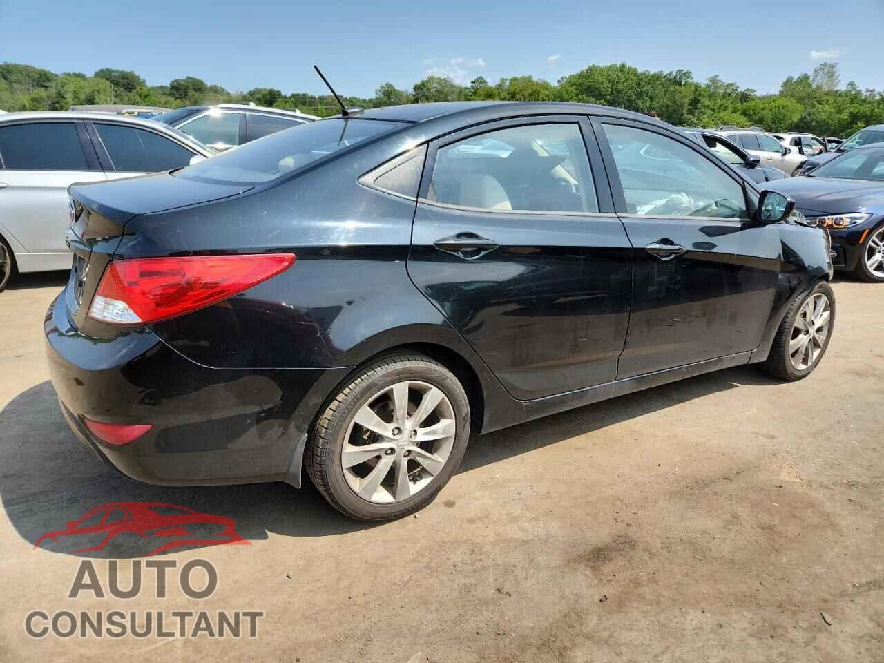 HYUNDAI ACCENT 2012 - KMHCU4AE6CU130148