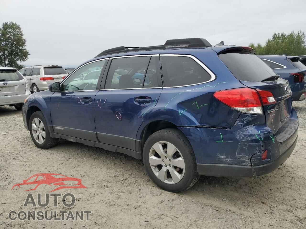 SUBARU OUTBACK 2011 - 4S4BRBKC6B3393226