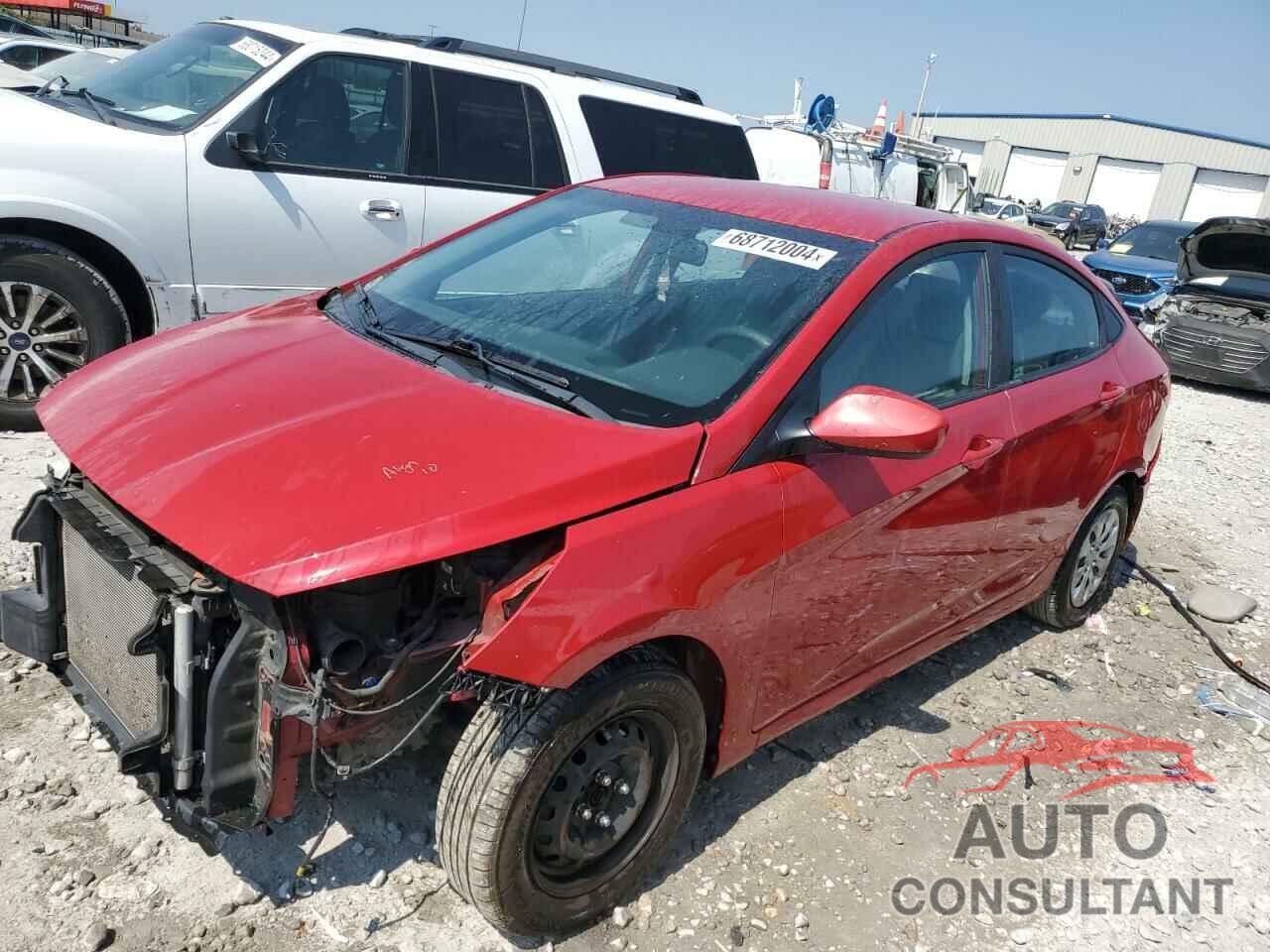 HYUNDAI ACCENT 2017 - KMHCT4AE7HU285902