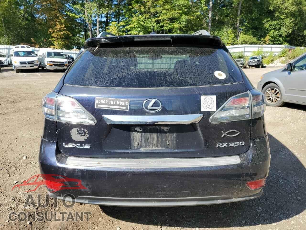 LEXUS RX350 2010 - 2T2BK1BA7AC017914