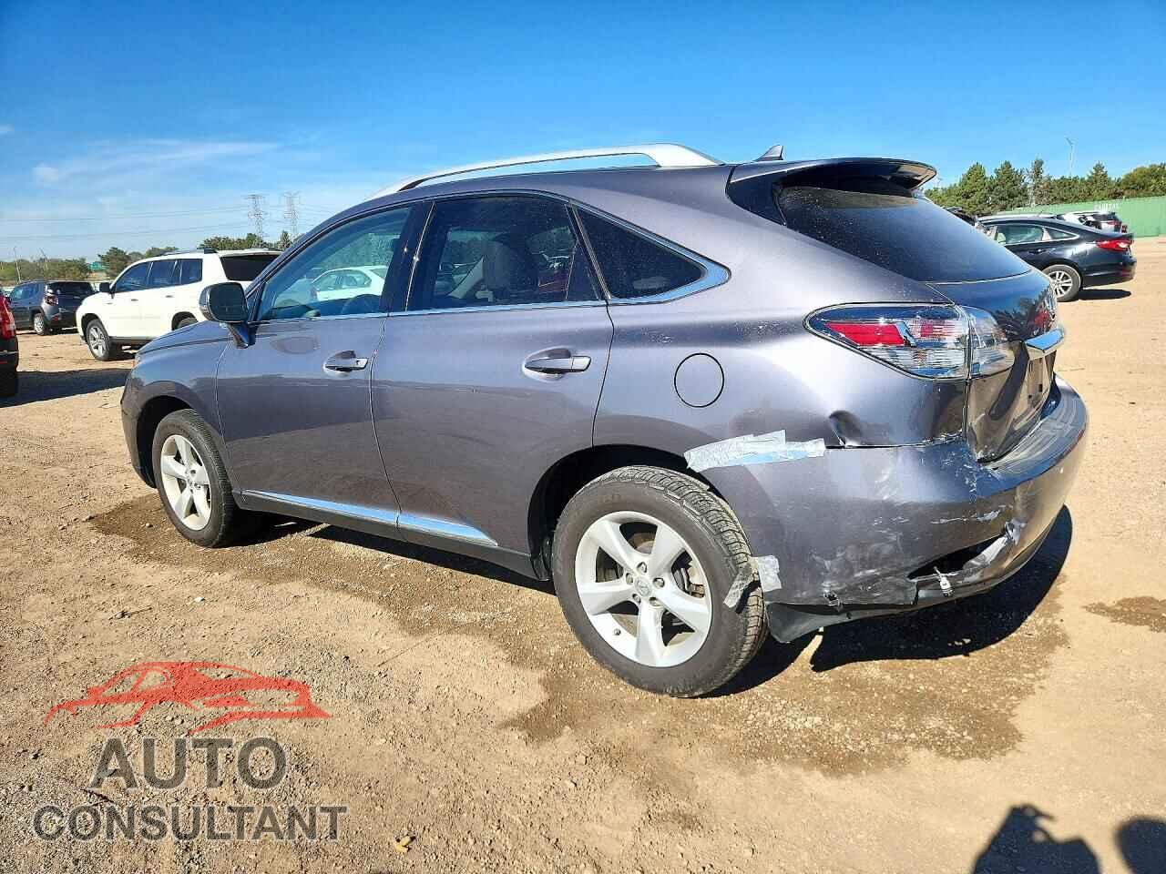 LEXUS RX350 2012 - 2T2BK1BA6CC144589