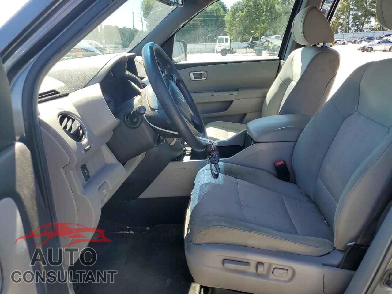 HONDA PILOT 2012 - 5FNYF3H47CB003767
