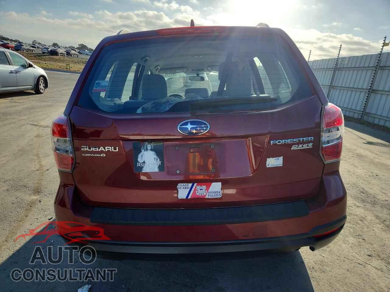 SUBARU FORESTER 2016 - JF2SJABC8GH413221