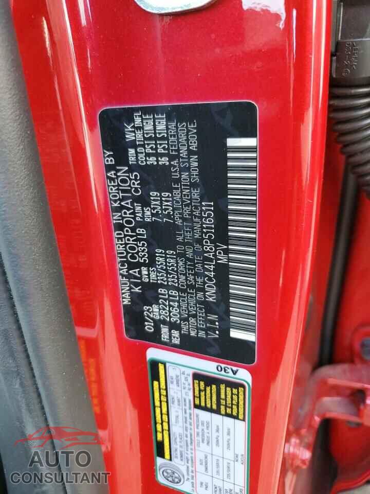 KIA EV6 GT LIN 2023 - KNDC44LA8P5116511