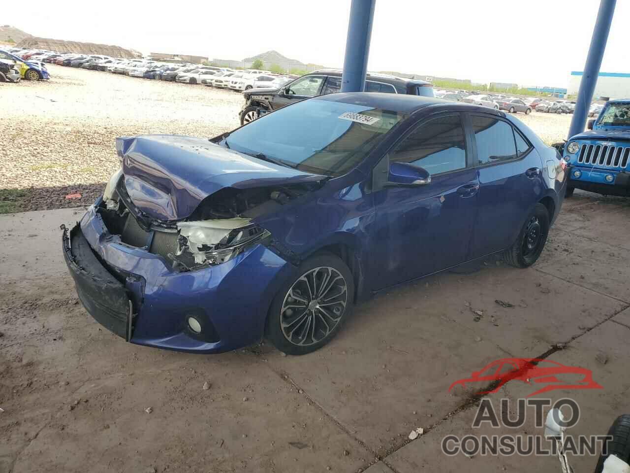 TOYOTA COROLLA 2016 - 2T1BURHE2GC742935