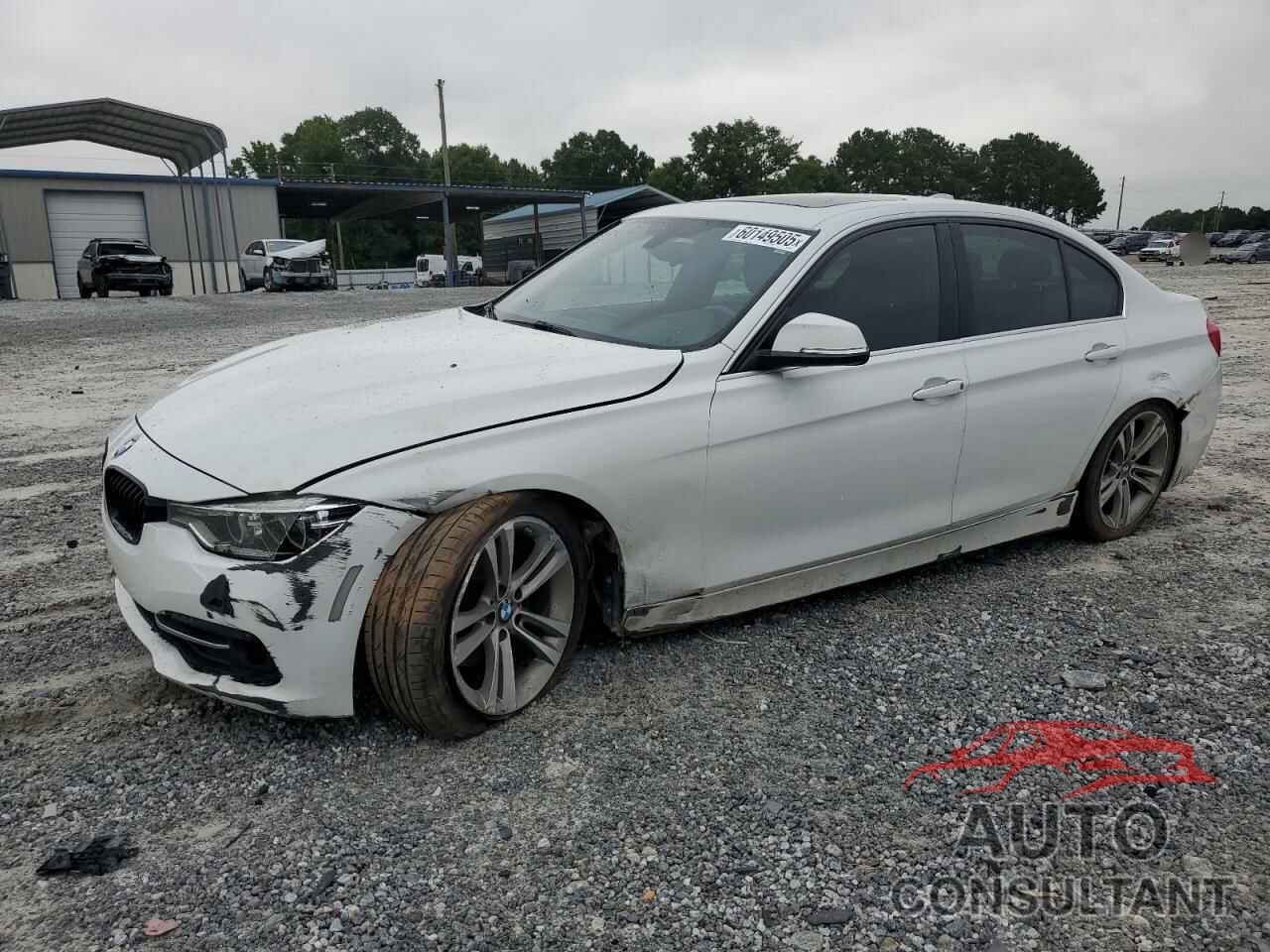 BMW 3 SERIES 2018 - WBA8B9G53JNV00383