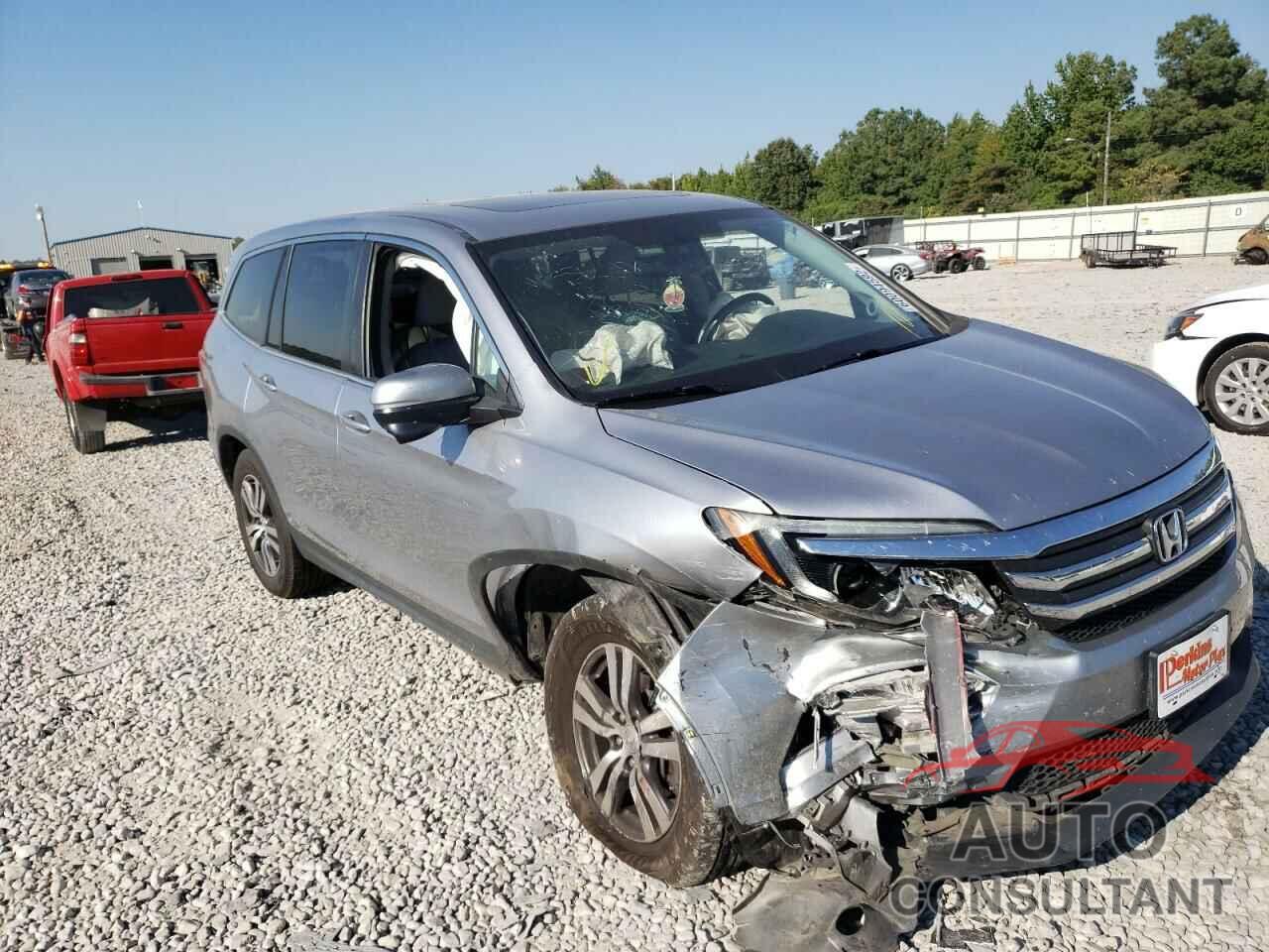 HONDA PILOT 2017 - 5FNYF5H54HB007559