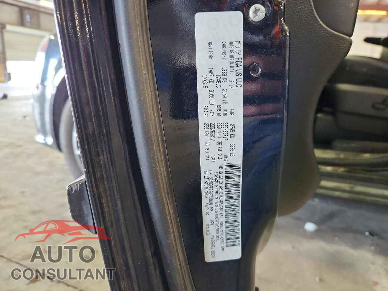 DODGE CARAVAN 2017 - 2C4RDGEG6HR798628