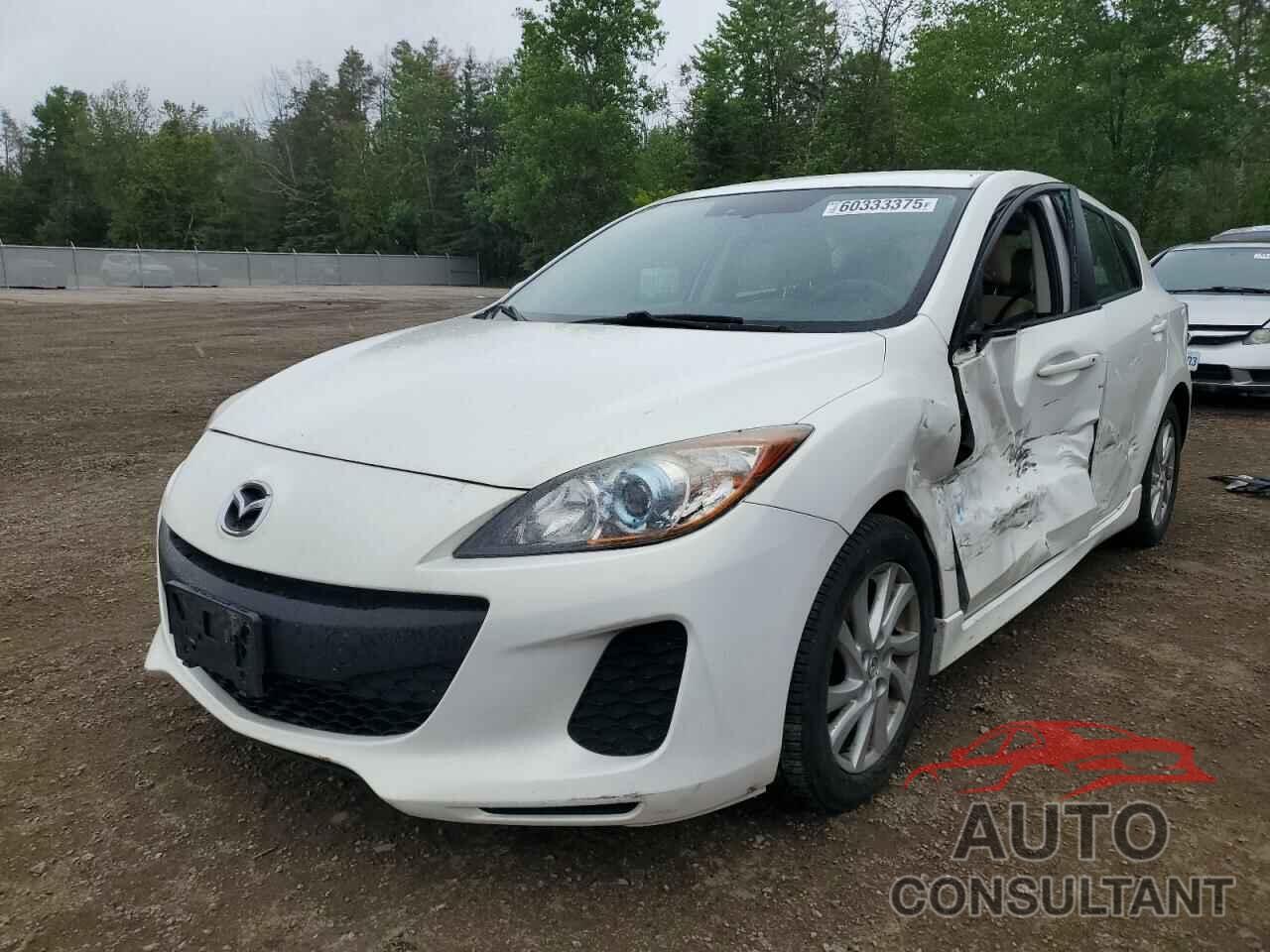 MAZDA 3 2012 - JM1BL1L7XC1602823
