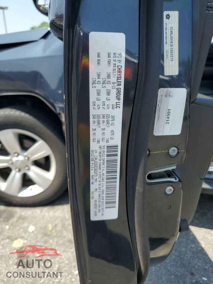 JEEP COMPASS 2014 - 1C4NJDEB3ED622273