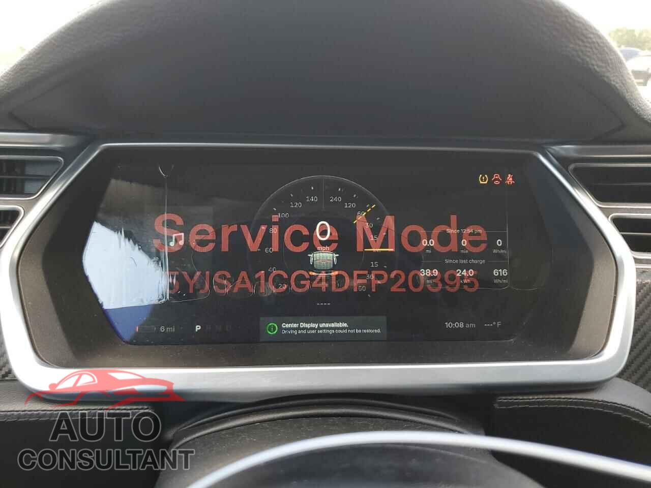 TESLA MODEL S 2013 - 5YJSA1CG4DFP20395