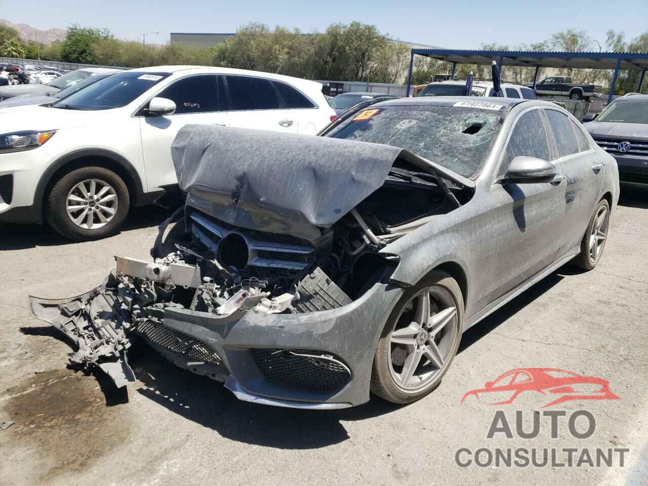 MERCEDES-BENZ C-CLASS 2017 - 55SWF4JB1HU223739