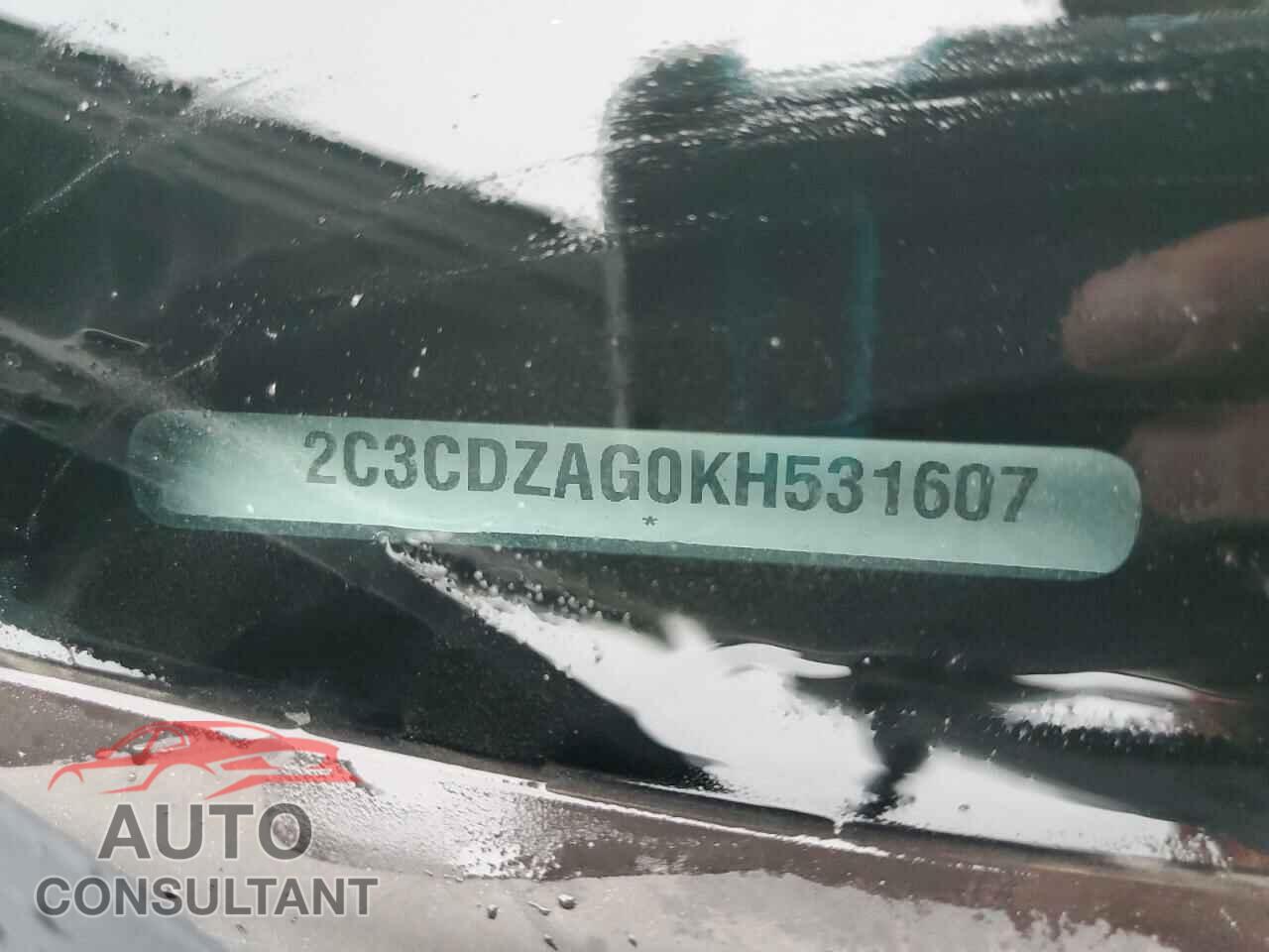 DODGE CHALLENGER 2019 - 2C3CDZAG0KH531607