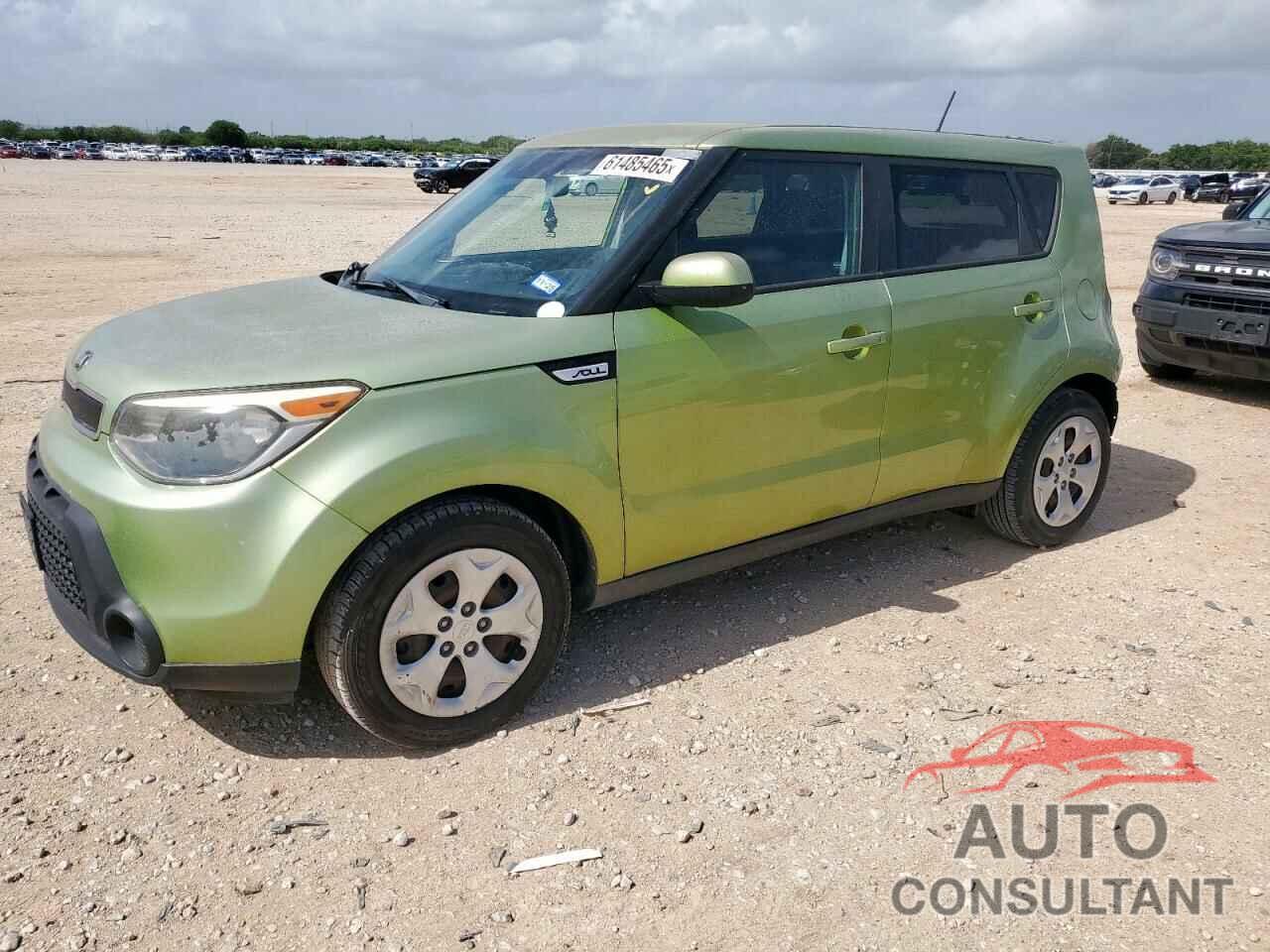 KIA SOUL 2015 - KNDJN2A24F7758831