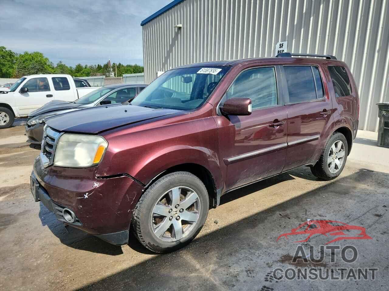 HONDA PILOT 2013 - 5FNYF4H94DB035241