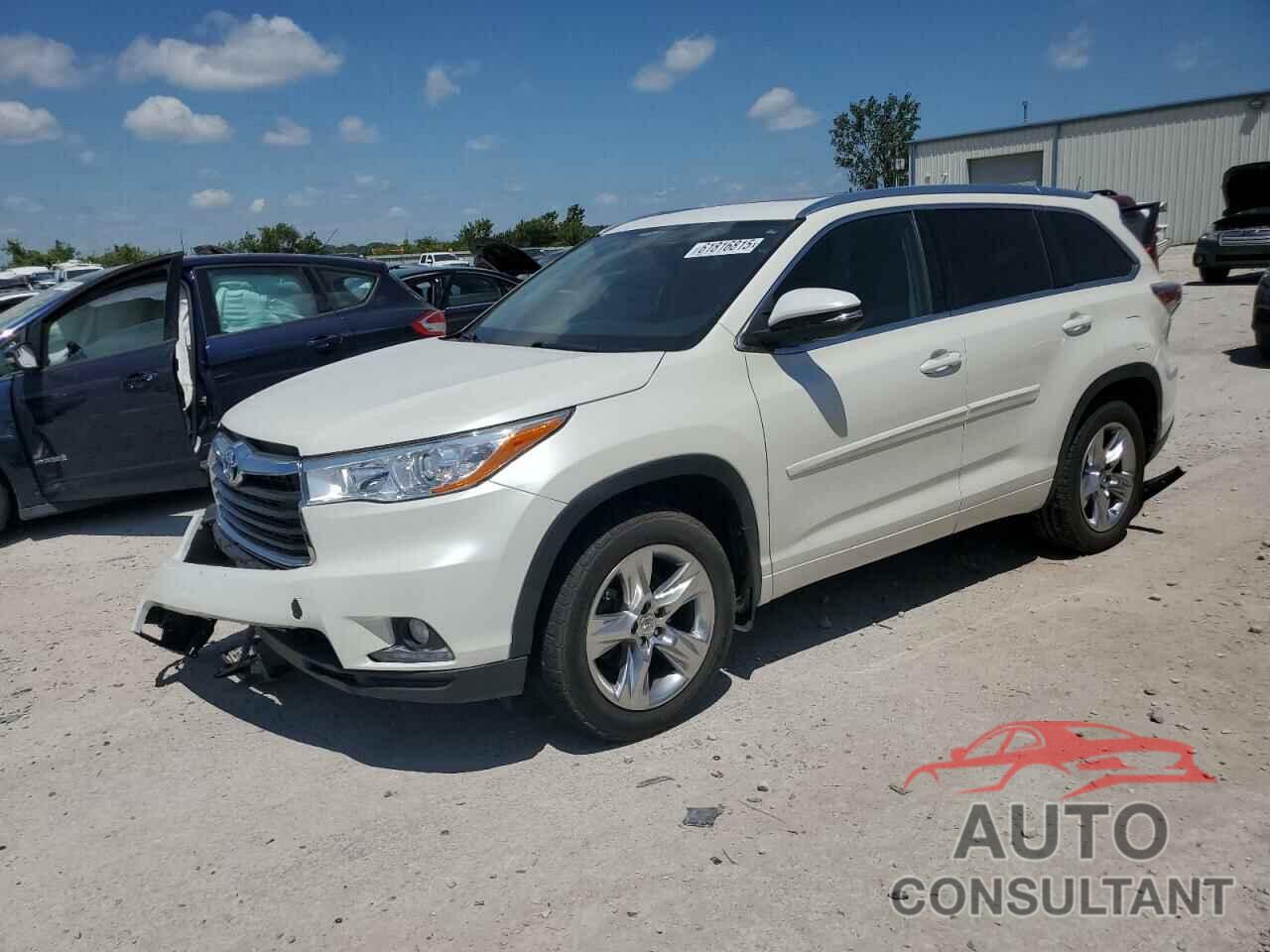 TOYOTA HIGHLANDER 2014 - 5TDDKRFH9ES042507