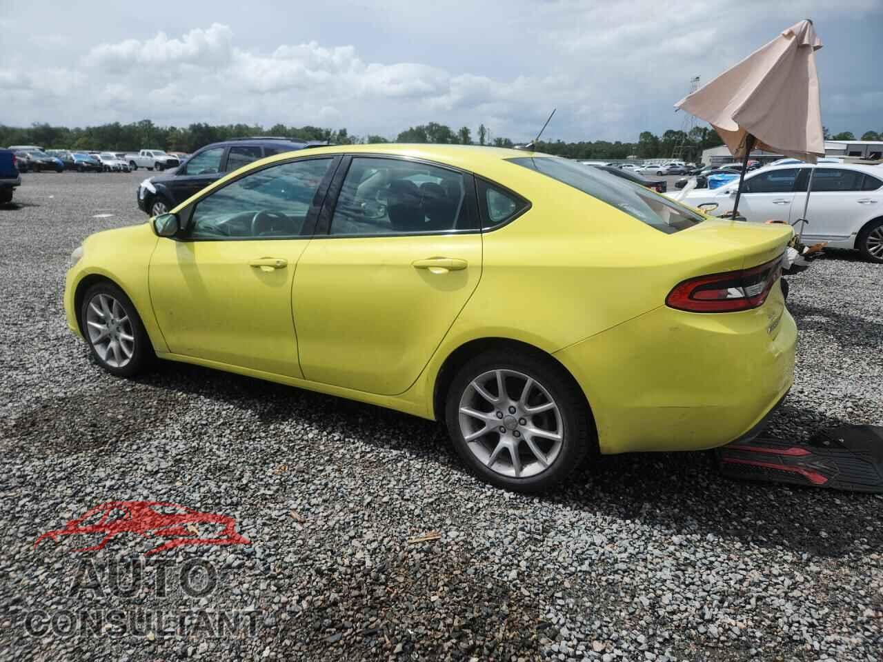DODGE DART 2013 - 1C3CDFBA4DD214602