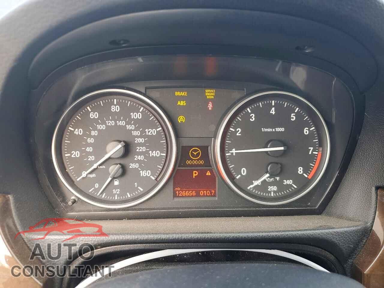 BMW 3 SERIES 2010 - WBAPL3C59AA408052