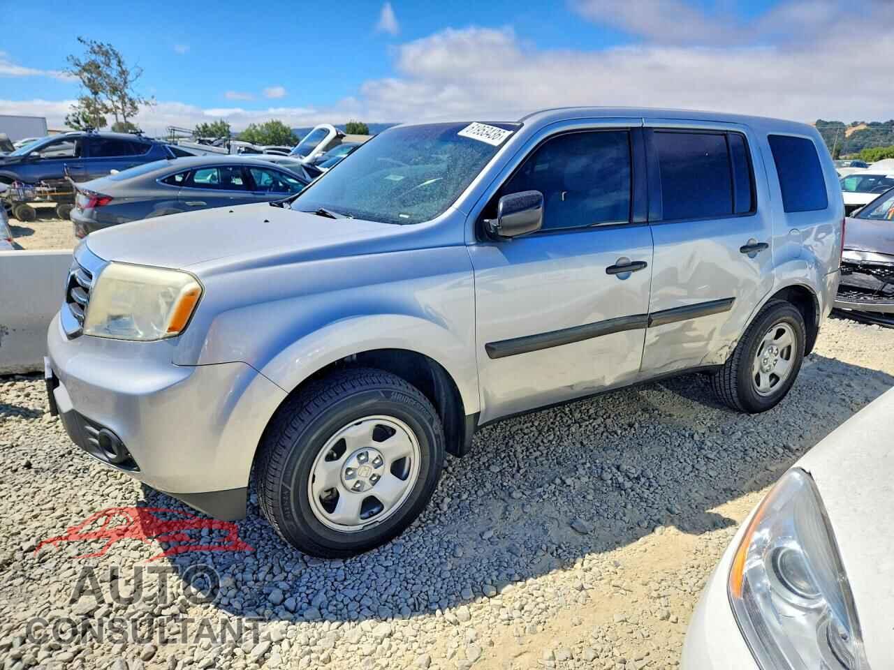 HONDA PILOT 2012 - 5FNYF3H26CB032529