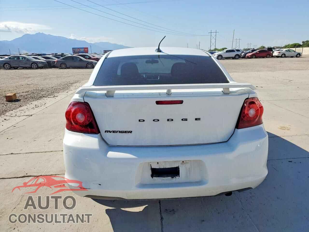DODGE AVENGER 2012 - 1C3CDZAB7CN324581