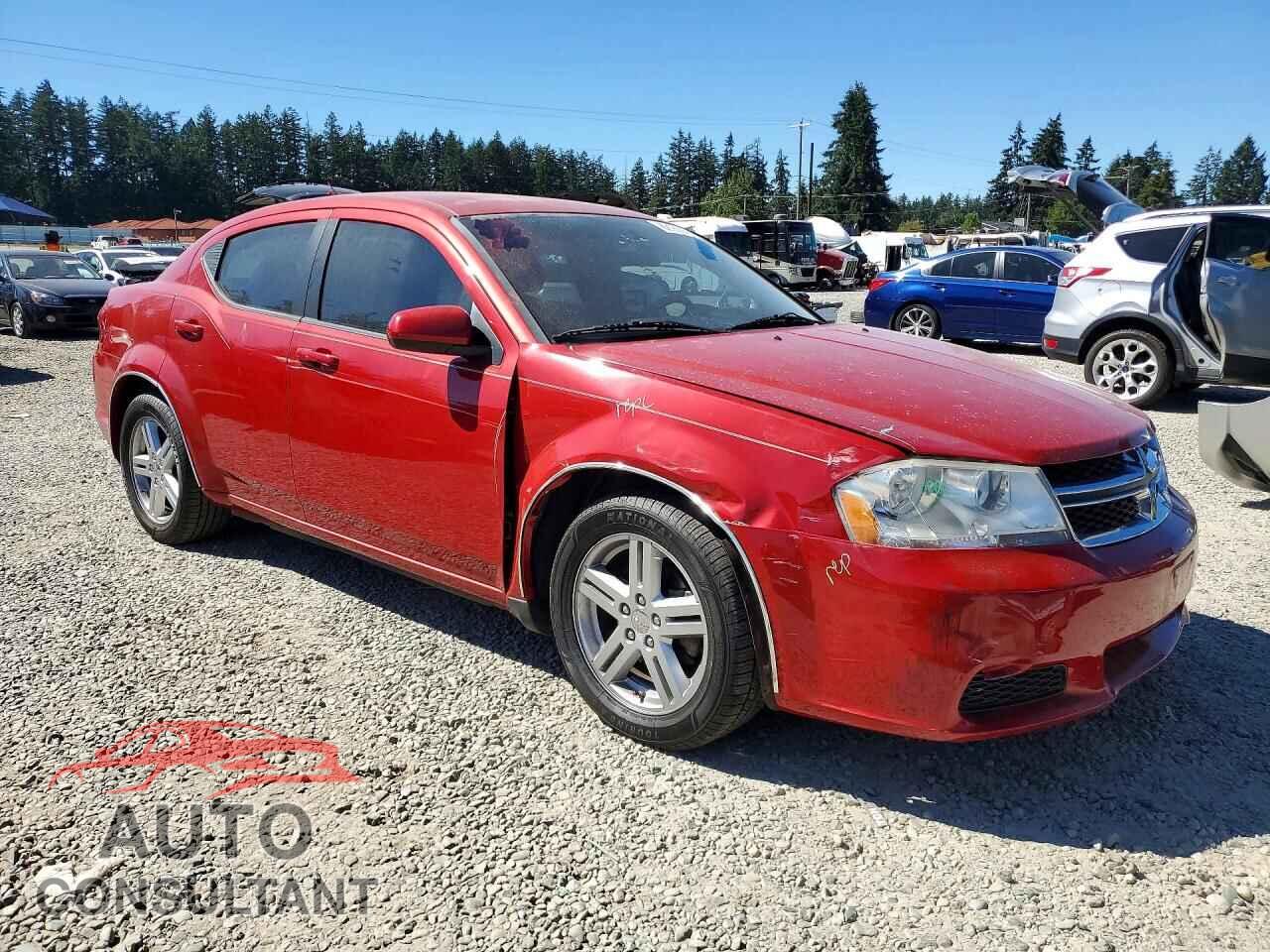 DODGE AVENGER 2012 - 1C3CDZCB5CN266404