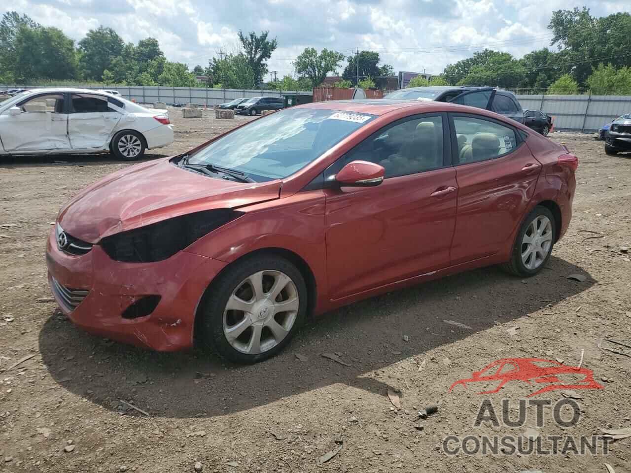 HYUNDAI ELANTRA 2011 - KMHDH4AE7BU149590