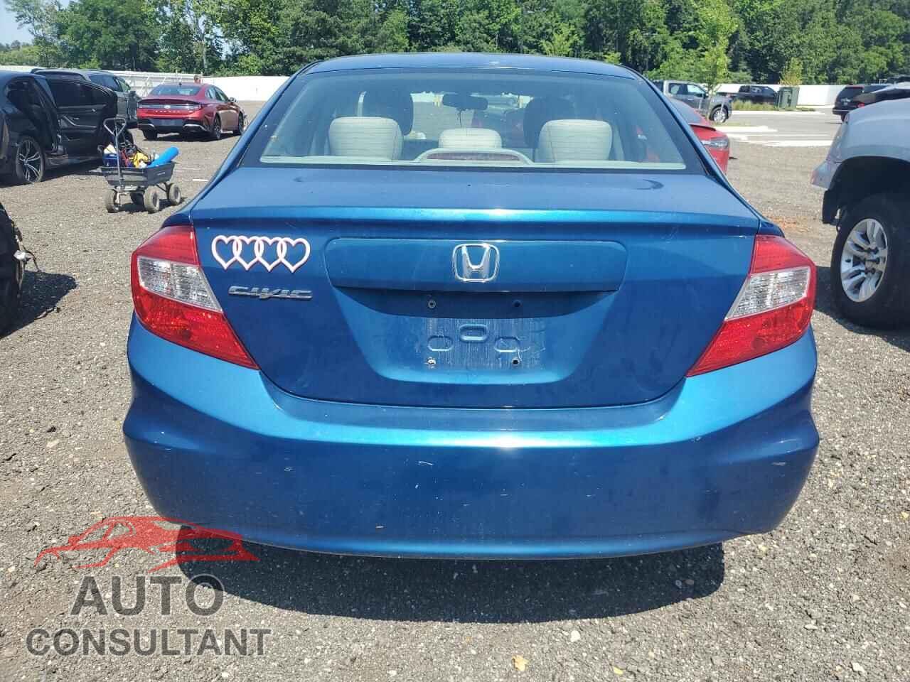 HONDA CIVIC 2012 - 2HGFB2F50CH531283