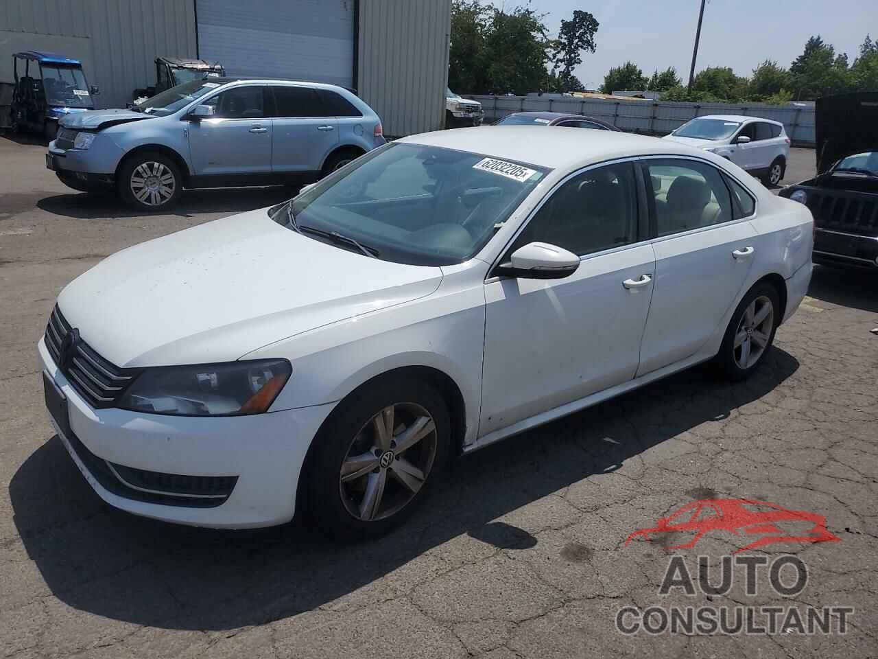 VOLKSWAGEN PASSAT 2012 - 1VWBP7A38CC091797