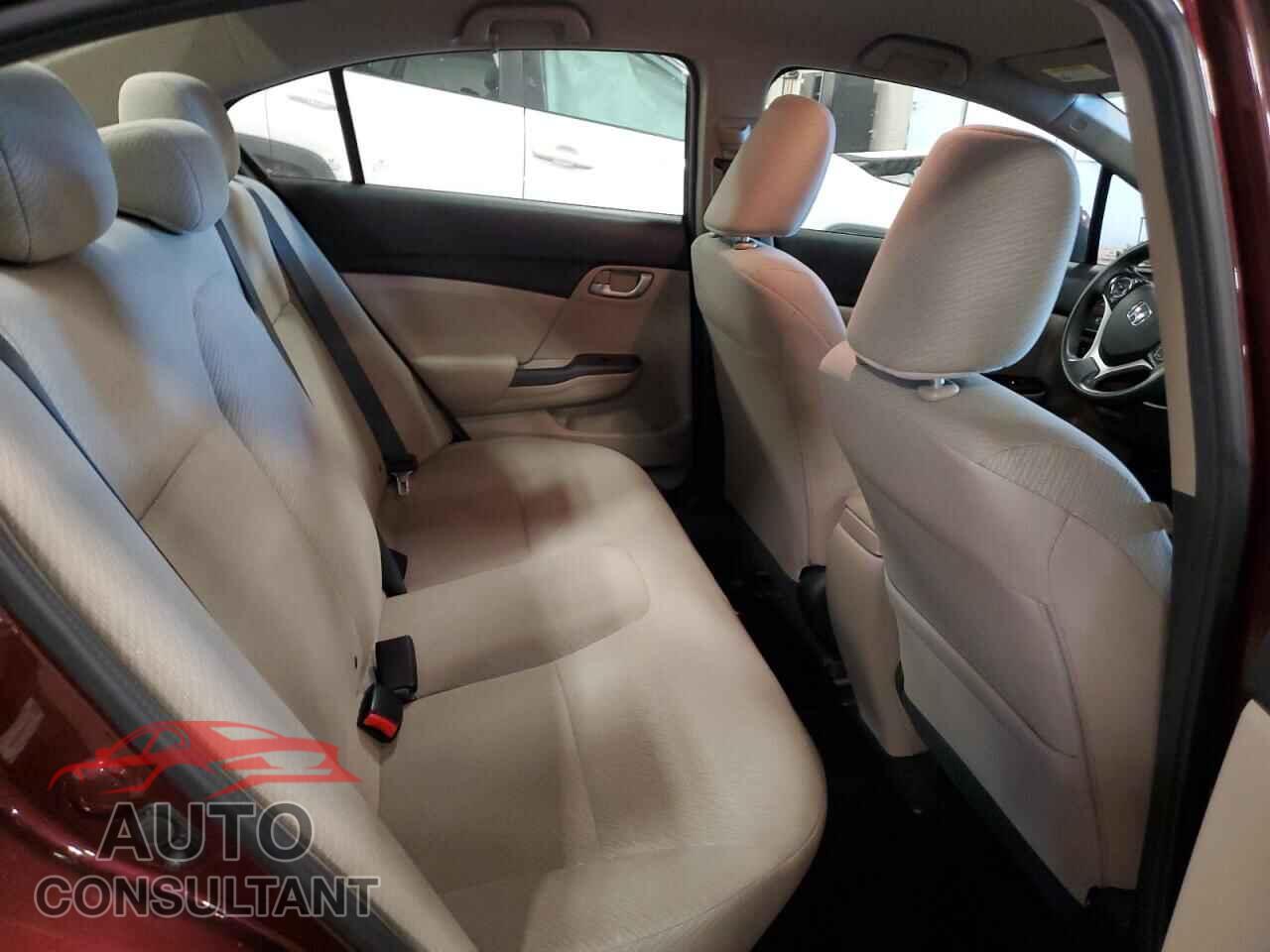 HONDA CIVIC 2013 - 19XFB2F55DE060453