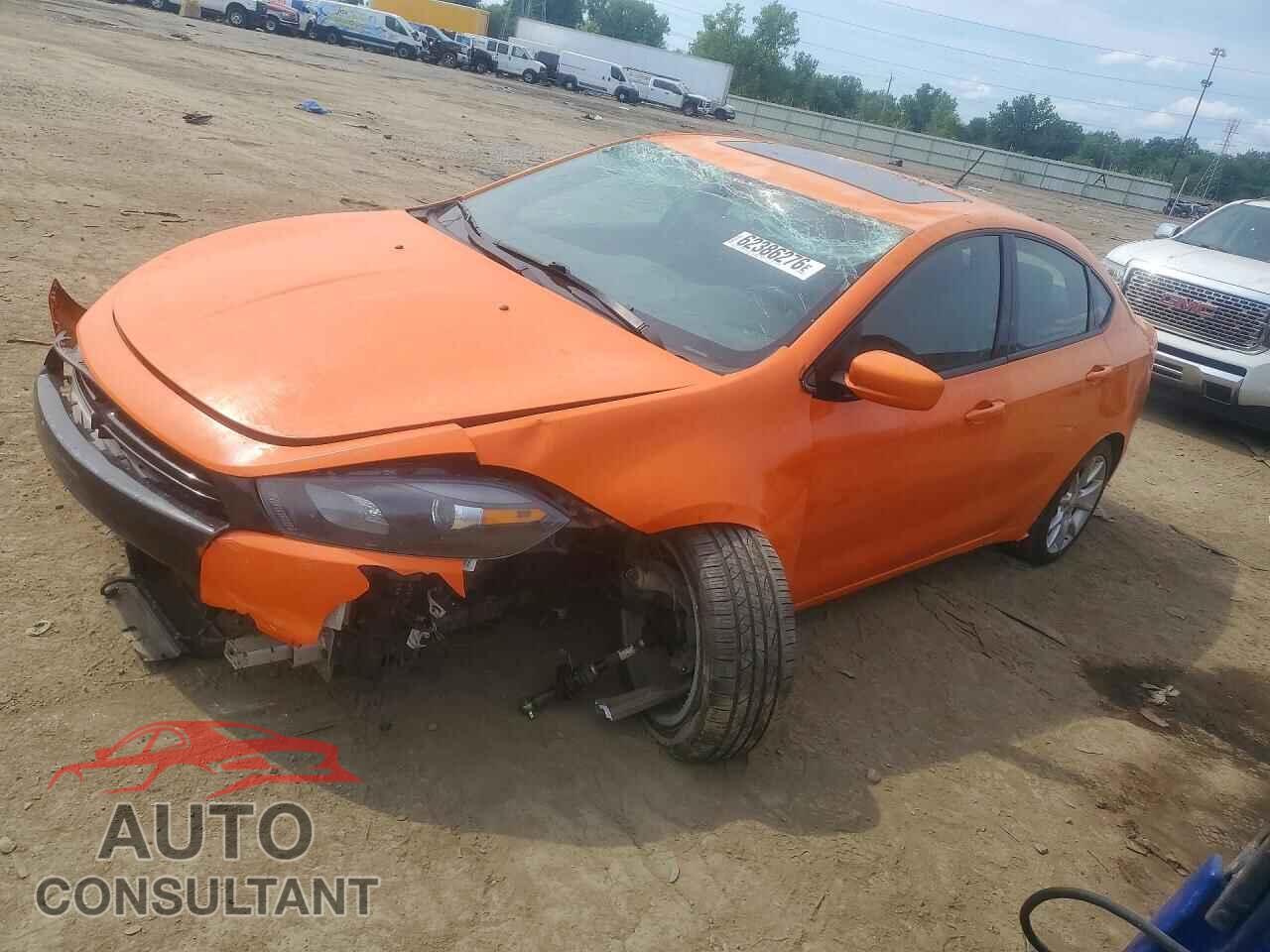 DODGE DART 2013 - 1C3CDFBA3DD335377