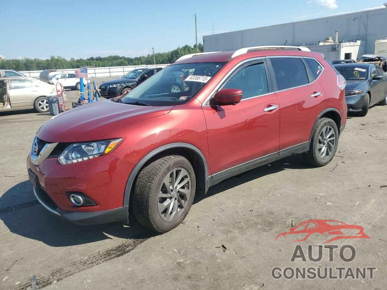 NISSAN ROGUE 2016 - 5N1AT2MV7GC750495