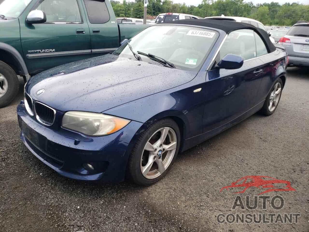 BMW 1 SERIES 2012 - WBAUN1C50CVR00353