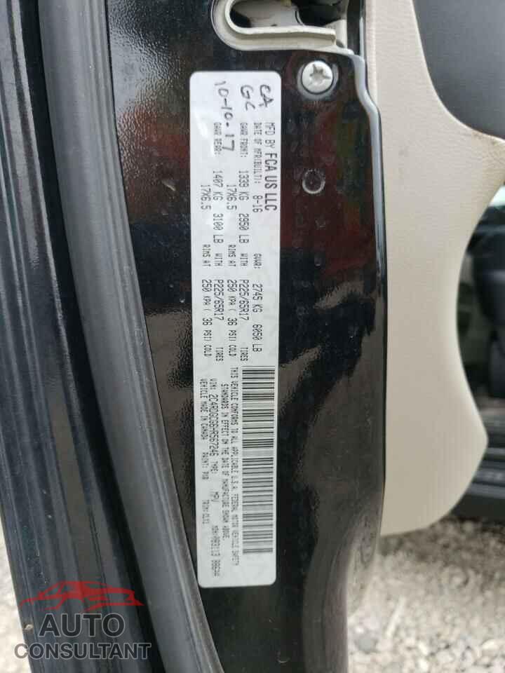 DODGE CARAVAN 2017 - 2C4RDGCG6HR567246