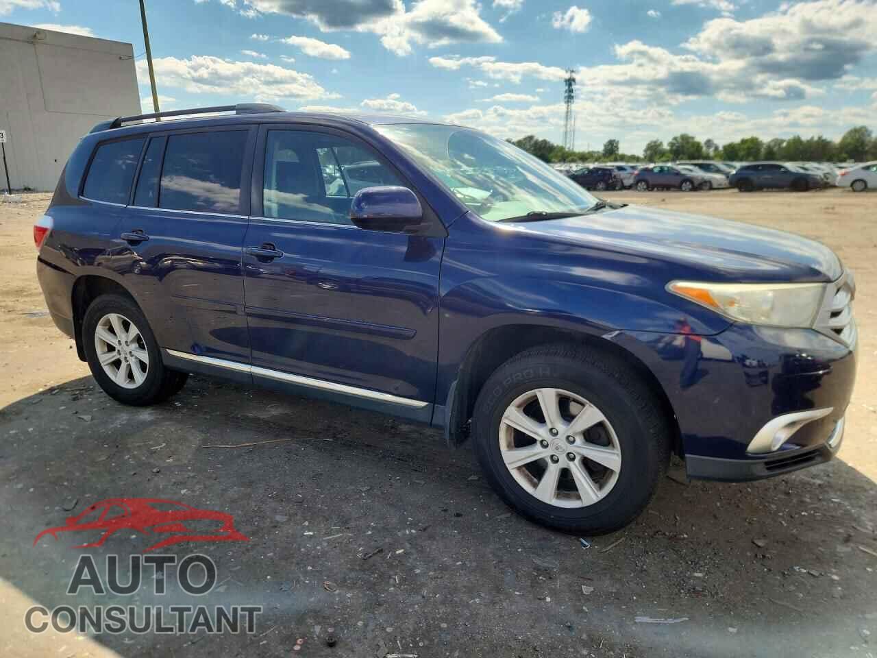 TOYOTA HIGHLANDER 2012 - 5TDBK3EHXCS100515