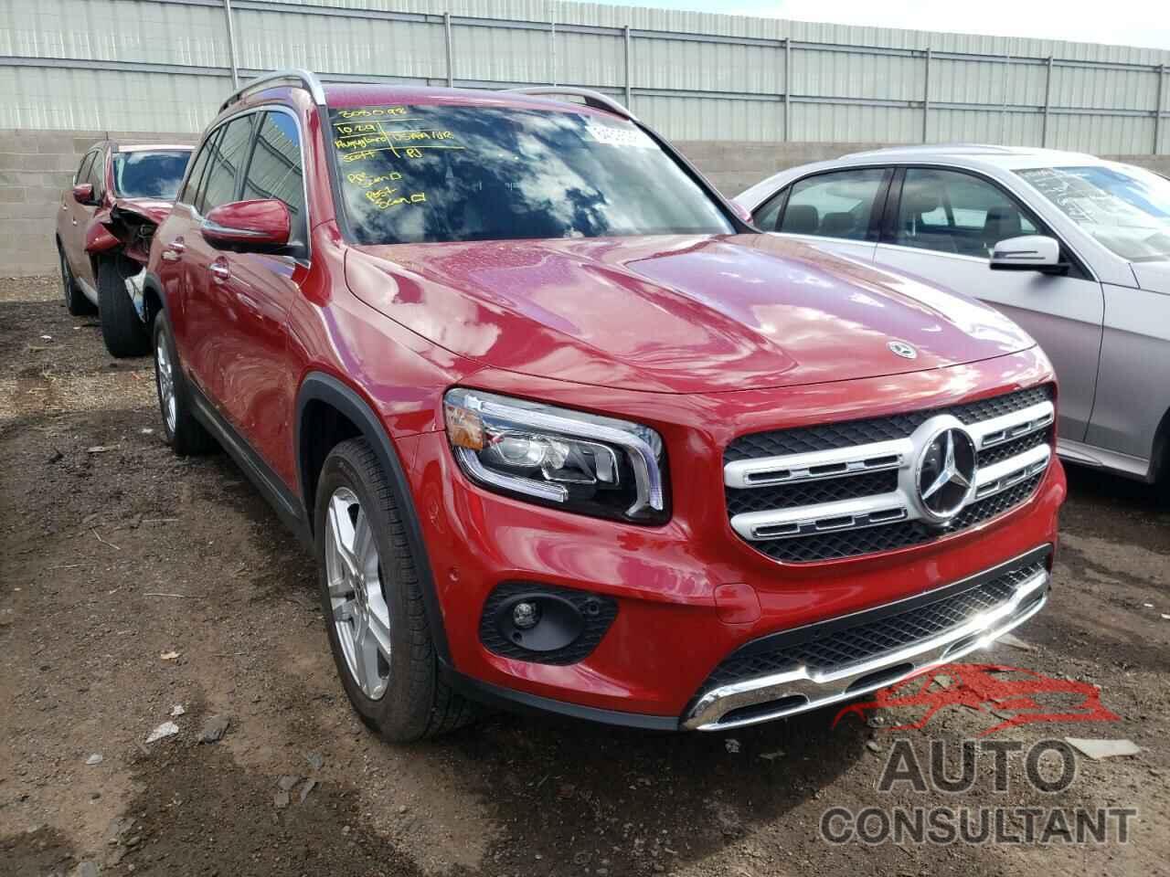 MERCEDES-BENZ GLB-CLASS 2021 - W1N4M4GB6MW091324
