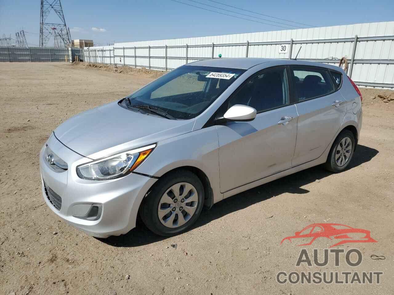 HYUNDAI ACCENT 2017 - KMHCT5AE5HU350347