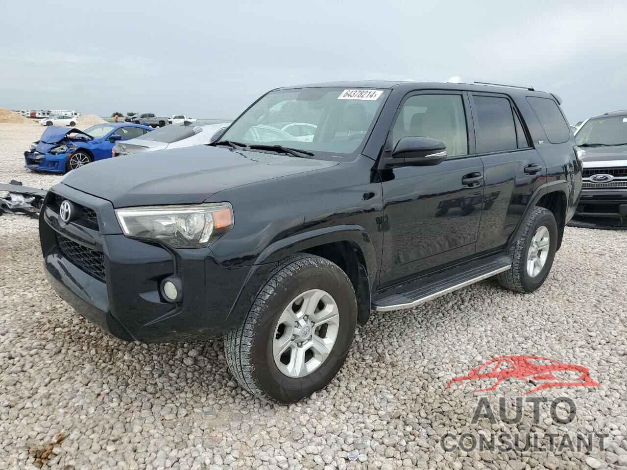 TOYOTA 4RUNNER 2016 - JTEBU5JR8G5287202