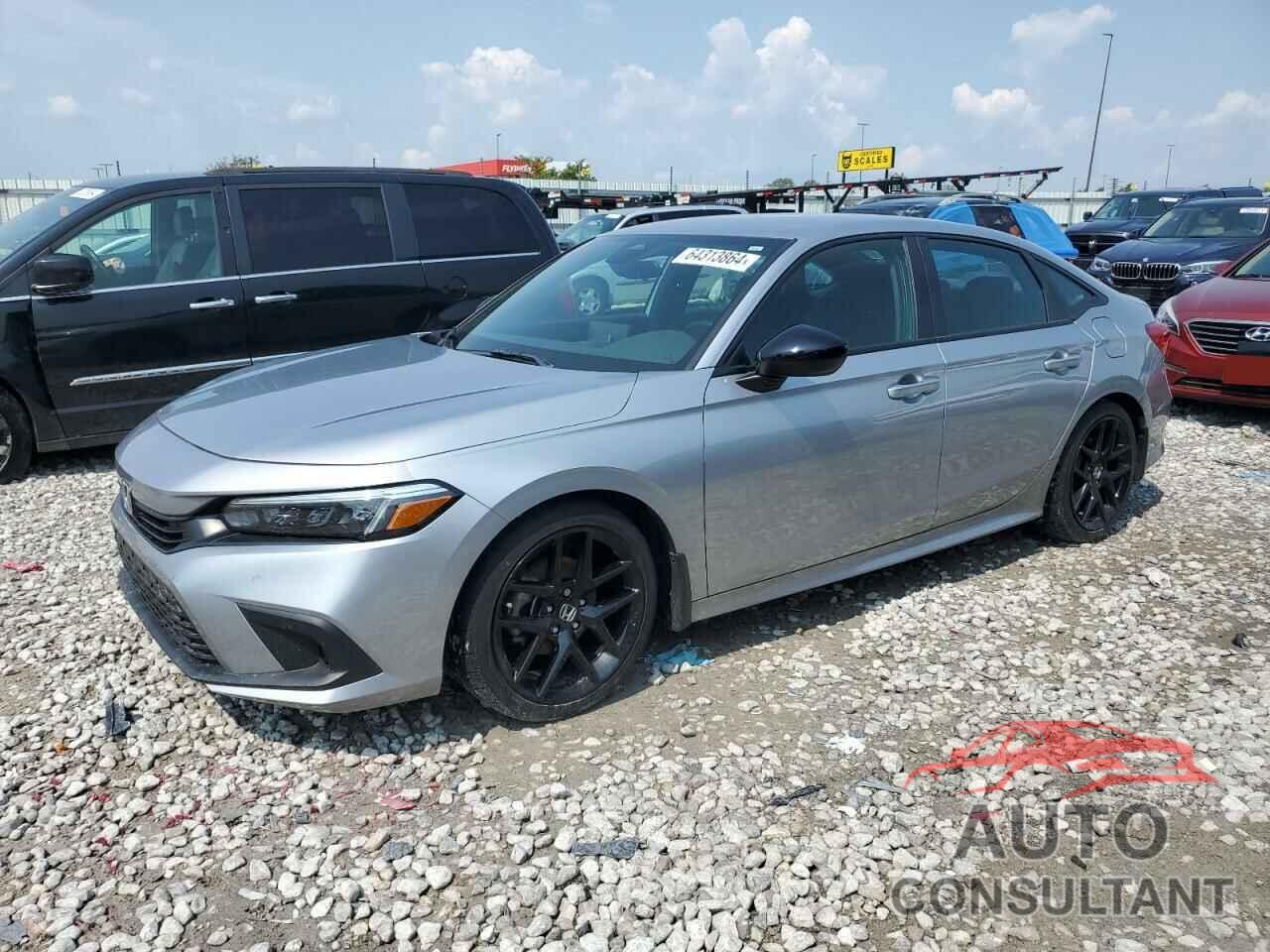 HONDA CIVIC 2022 - 2HGFE2F51NH591700