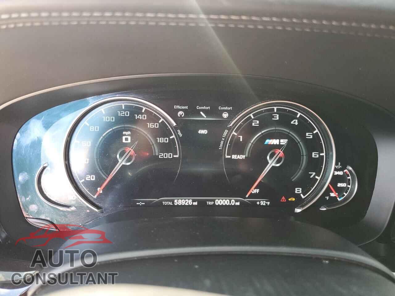 BMW M5 2018 - WBSJF0C56JB284095