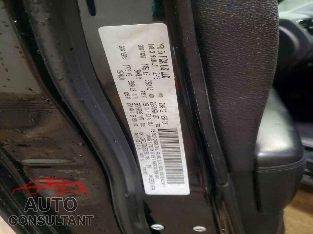 DODGE DURANGO 2019 - 1C4RDJDG2KC576358