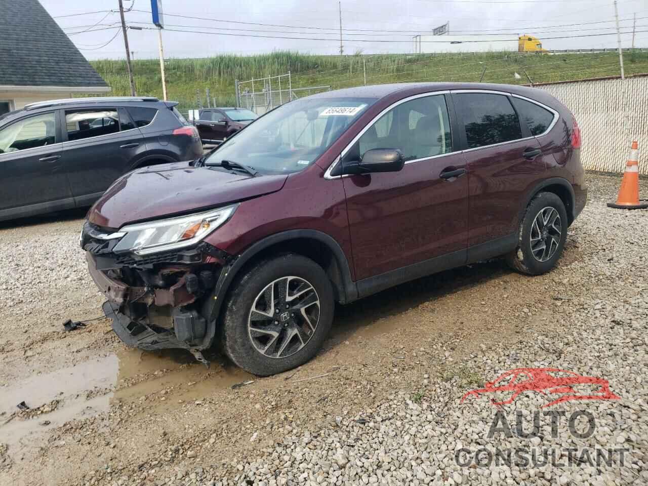 HONDA CRV 2016 - 5J6RM4H49GL096773