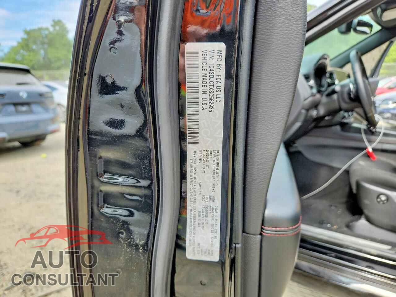 DODGE DURANGO 2025 - 1C4SDJCTXSC562935