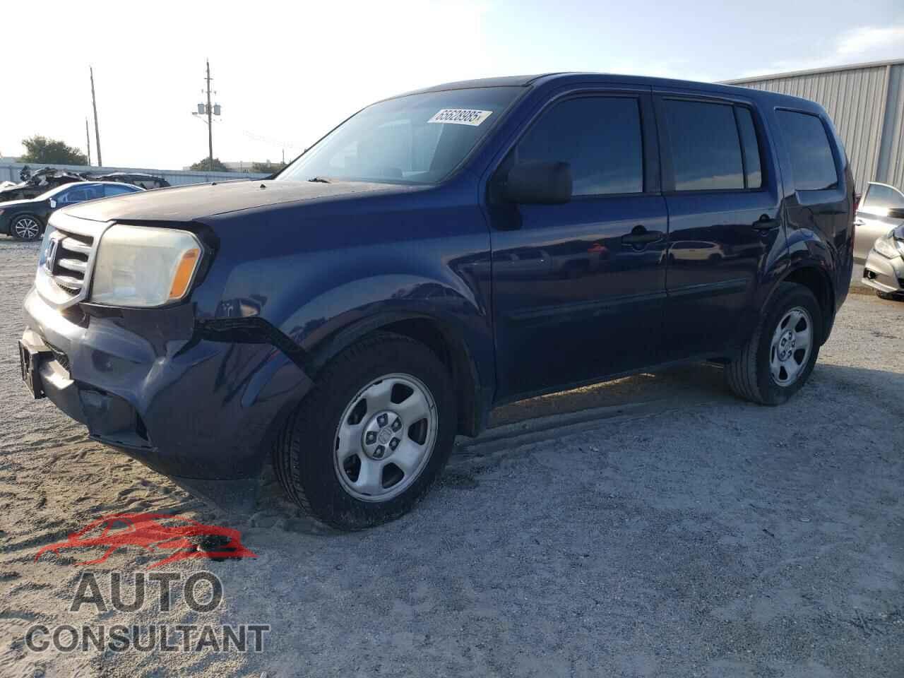 HONDA PILOT 2013 - 5FNYF3H29DB005018