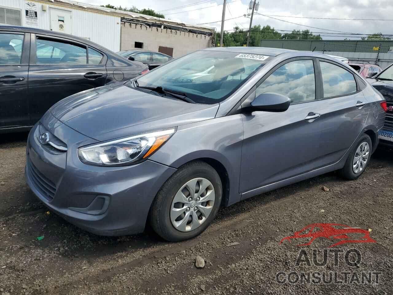 HYUNDAI ACCENT 2017 - KMHCT4AE5HU247536