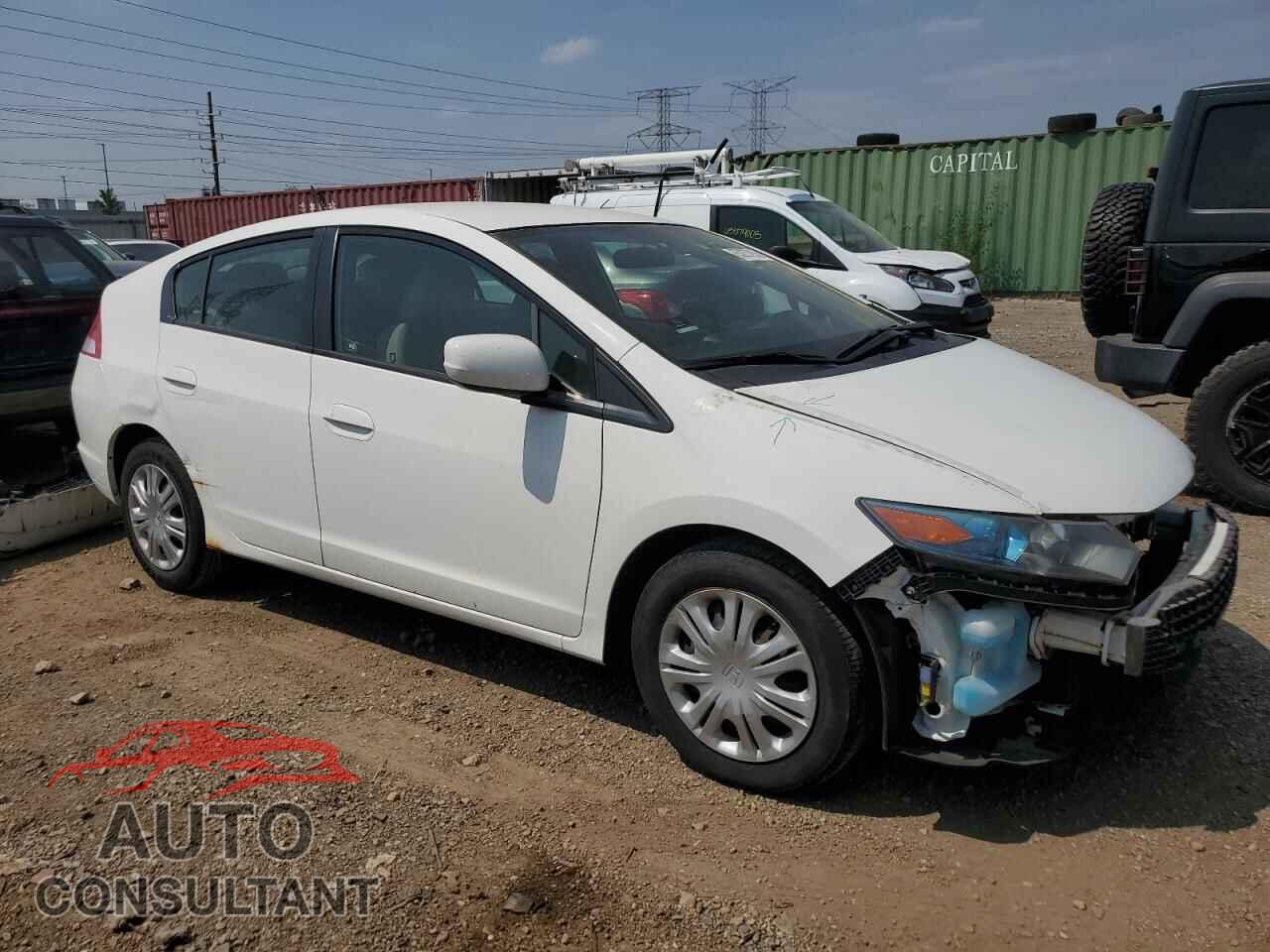HONDA INSIGHT 2011 - JHMZE2H35BS004909