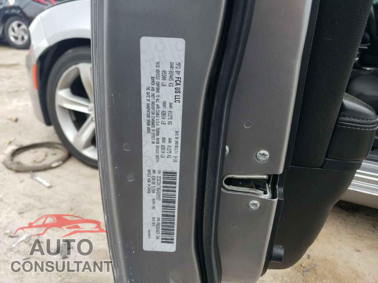 DODGE CHARGER 2016 - 2C3CDXCT8GH222537