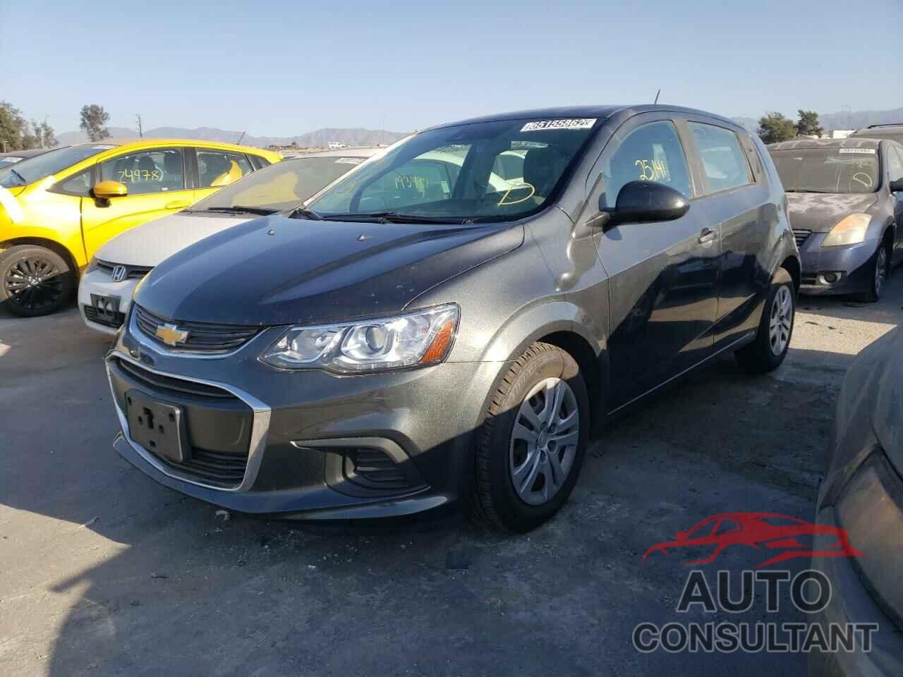 CHEVROLET SONIC 2020 - 1G1JG6SB1L4134832