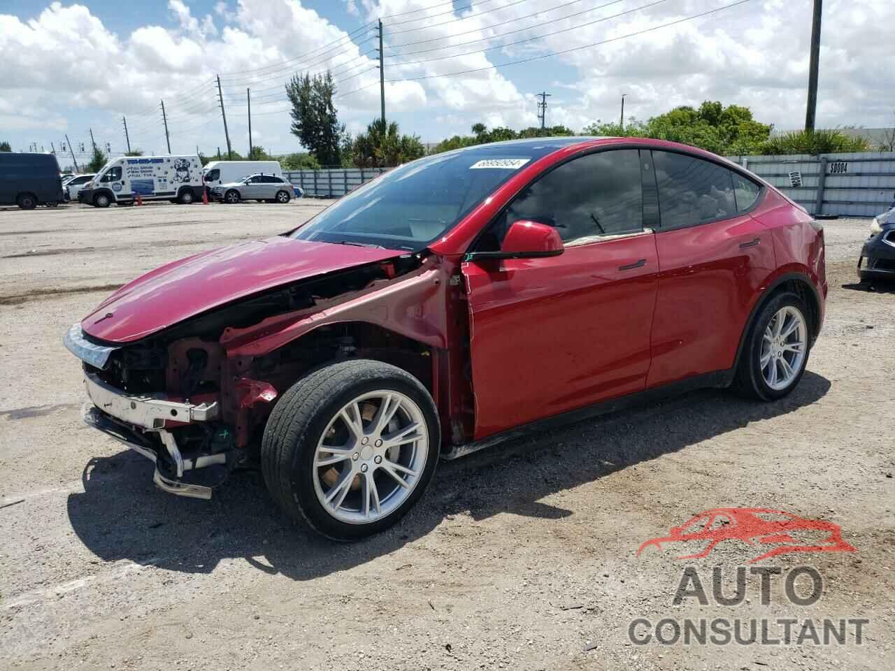 TESLA MODEL Y 2021 - 5YJYGDED7MF106471