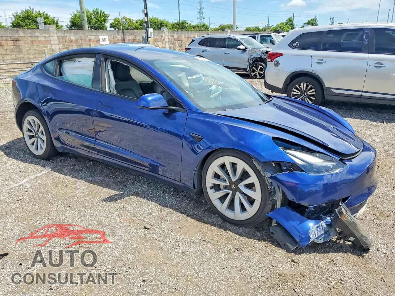 TESLA MODEL 3 2022 - 5YJ3E1EA2NF372292